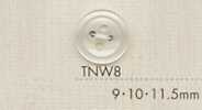 TNW8 DAIYA BUTTONS Heat-Resistant Shell-Look Polyester Button