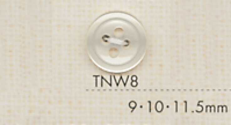 TNW8 DAIYA BUTTONS Heat-Resistant Shell-Look Polyester Button