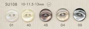 SU108 DAIYA BUTTONS Shell-style Polyester Button