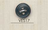 VES17 DAIYA BUTTONS Shell-like Polyester Button