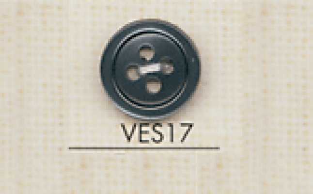 VES17 DAIYA BUTTONS Shell-like Polyester Button