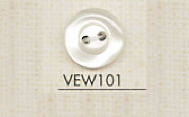 VEW101 DAIYA BUTTONS Shell-look Polyester Button