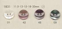 1831 DAIYA BUTTONS Shell-Style Polyester Buttons
