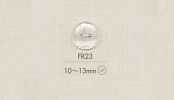 FR23 DAIYA BUTTONS Two-hole Clear Button (Streak Pattern)