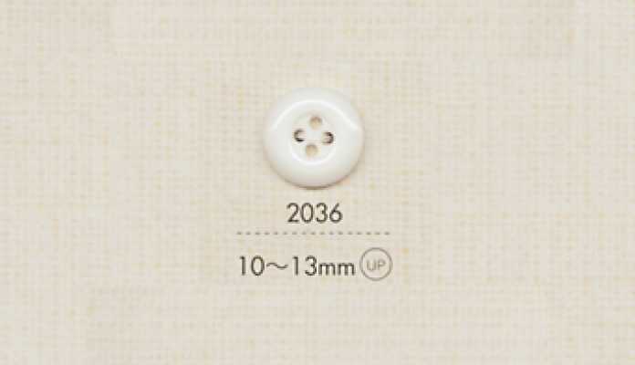 2036 DAIYA BUTTONS Four-hole Polyester Button