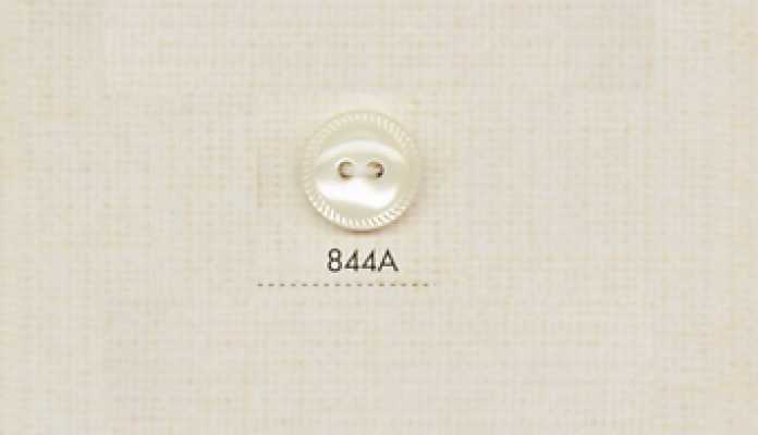 844A DAIYA BUTTONS Two-hole Shell-look Polyester Button
