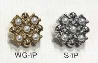 CD122 Rhinestone Bijou Button DAIYA BUTTON(DAIYA BUTTON) Sub Photo