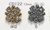 CD122 Rhinestone Bijou Button DAIYA BUTTON(DAIYA BUTTON) Sub Photo