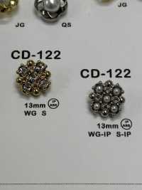 CD122 Rhinestone Bijou Button DAIYA BUTTON(DAIYA BUTTON) Sub Photo