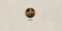 463 DAIYA BUTTONS Four-hole Buffalo-style Polyester Button (Brown)