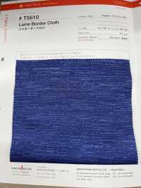 T5610 Lame Horizontal Stripe Jacquard[Textile / Fabric] Suncorona Oda Sub Photo