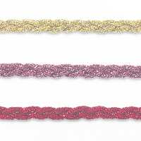 123-733 Brilliant Lame Braid Cord(Flat Cord)[Ribbon Tape Cord] DARIN Sub Photo