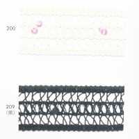 113-119 Cotton Sequin Braid Approx. 30mm[Ribbon Tape Cord] DARIN Sub Photo