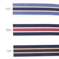 141-9450 Striped Grosgrain Ribbon[Ribbon Tape Cord] DARIN Sub Photo