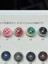 OPS141 Colorful 4-hole Polyester Button DAIYA BUTTON(DAIYA BUTTON) Sub Photo