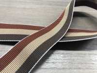 141-9448 Striped Grosgrain Ribbon[Ribbon Tape Cord] DARIN Sub Photo