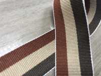 141-9448 Striped Grosgrain Ribbon[Ribbon Tape Cord] DARIN Sub Photo