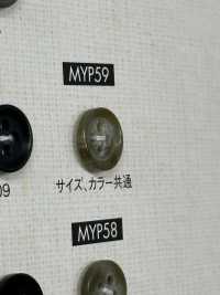 MYP59 4-hole Polyester Button For Buffalo-style Shirts And Jackets DAIYA BUTTON(DAIYA BUTTON) Sub Photo