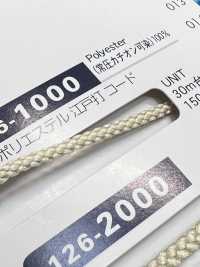 126-1000 DCI Polyester Edo-uchi Cord(Round Cord) Approx. 2mm[Ribbon Tape Cord] DARIN Sub Photo