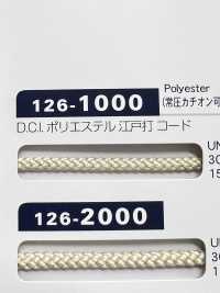 126-1000 DCI Polyester Edo-uchi Cord(Round Cord) Approx. 2mm[Ribbon Tape Cord] DARIN Sub Photo