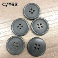 MYP54 Simple Matte 4-hole Polyester Button DAIYA BUTTON Sub Photo