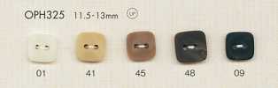 OPH325 Elegant Luxury Square 2-hole Polyester Button