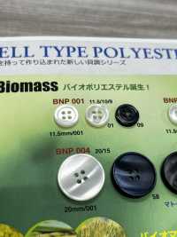 BNP-001 Biopolyester 4-hole Button IRIS Sub Photo