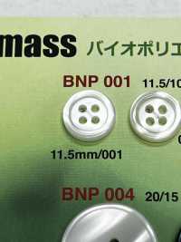 BNP-001 Biopolyester 4-hole Button IRIS Sub Photo