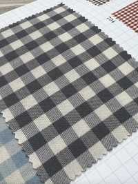 14300 40s Earth Gingham / Stripe[Textile / Fabric] VANCET Sub Photo