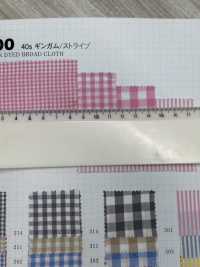 53000 40 Thread Gingham/Stripe Yarn Dyed[Textile / Fabric] VANCET Sub Photo