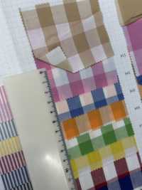 53000 40 Thread Gingham/Stripe Yarn Dyed[Textile / Fabric] VANCET Sub Photo