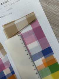 53000 40 Thread Gingham/Stripe Yarn Dyed[Textile / Fabric] VANCET Sub Photo