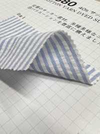 5380 40s Seersucker Gingham / Stripe[Textile / Fabric] VANCET Sub Photo