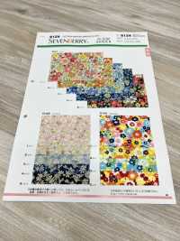 6124 SEVENBERRY Broadcloth Bloom Garden[Textile / Fabric] VANCET Sub Photo