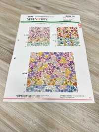 6163 SEVENBERRY Broadcloth Floret Pattern[Textile / Fabric] VANCET Sub Photo