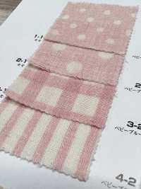 88180 SEVENBERRY W Gauze Polka Dot Check Stripe[Textile / Fabric] VANCET Sub Photo