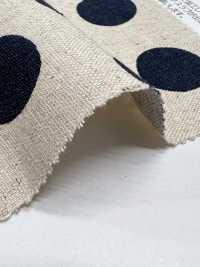 88187 Linen Cotton Linen Canvas Polka Dot Star Stripe[Textile / Fabric] VANCET Sub Photo