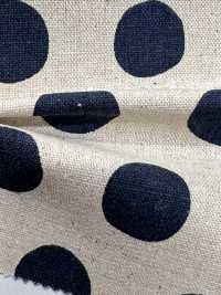 88187 Linen Cotton Linen Canvas Polka Dot Star Stripe[Textile / Fabric] VANCET Sub Photo