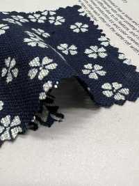 88223 SEVENBERRY Uneven Thread Cloth Single Color Japanese Pattern[Textile / Fabric] VANCET Sub Photo