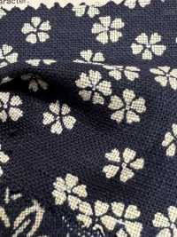 88223 SEVENBERRY Uneven Thread Cloth Single Color Japanese Pattern[Textile / Fabric] VANCET Sub Photo