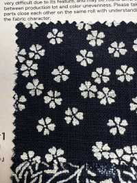 88223 SEVENBERRY Uneven Thread Cloth Single Color Japanese Pattern[Textile / Fabric] VANCET Sub Photo