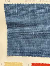 88630 SEVENBERRY Uneven Thread Cloth Discharge Dyeing Pattern (Air Washer Processing)[Textile / Fabric] VANCET Sub Photo