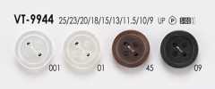 VT-9944 Simple Shell-like 4-hole Polyester Button