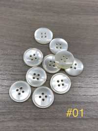 VT-9872 4-hole Polyester Button For Shell-like Shirts And Blouses IRIS Sub Photo