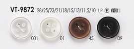 VT-9872 4-hole Polyester Button For Shell-like Shirts And Blouses