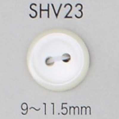 SHV23 2-hole Shell Button