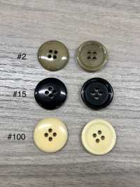 NUT-971 Natural Material Nut 4 Hole Button IRIS Sub Photo