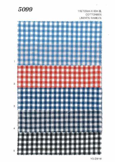 Linen Gingham Check