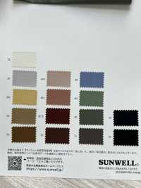 22466 80s Strong Twist Twill Dump Silicon Nidom Washer Processing[Textile / Fabric] SUNWELL Sub Photo