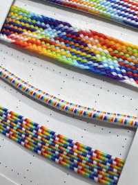 RBW-B25R Rainbow Elastic Elastic Band 2.5MM Cordon Sub Photo